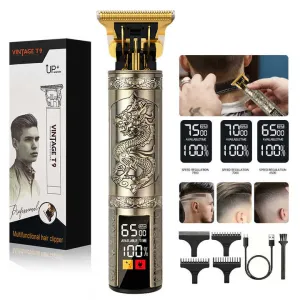 حلاق كهربائي محترف 5 واط للرجال هادئ منخفض . Professional 5W Electric Hair Clipper for Men Quiet Low