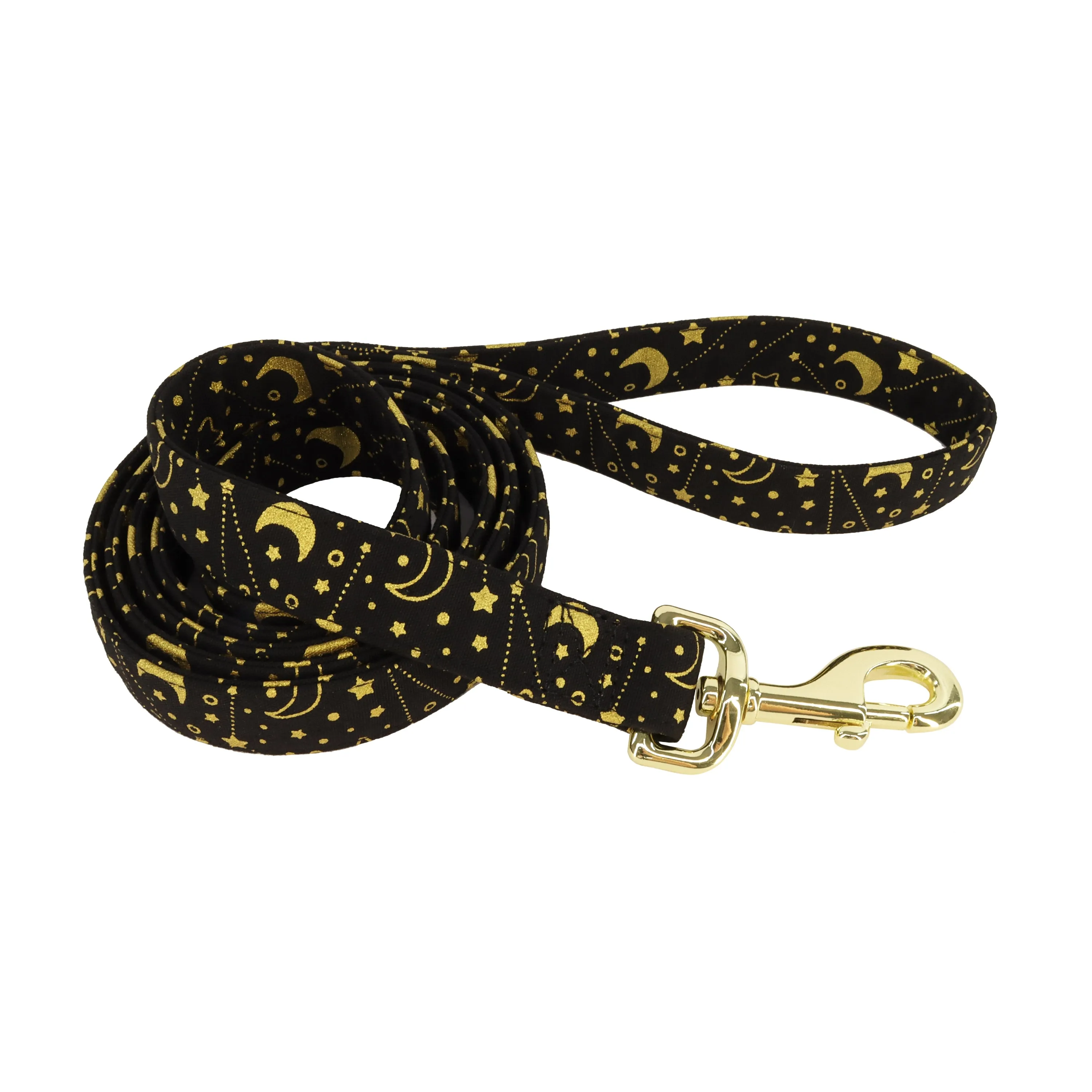Accent Metallic Dog Leash Stars 1 x 6 '