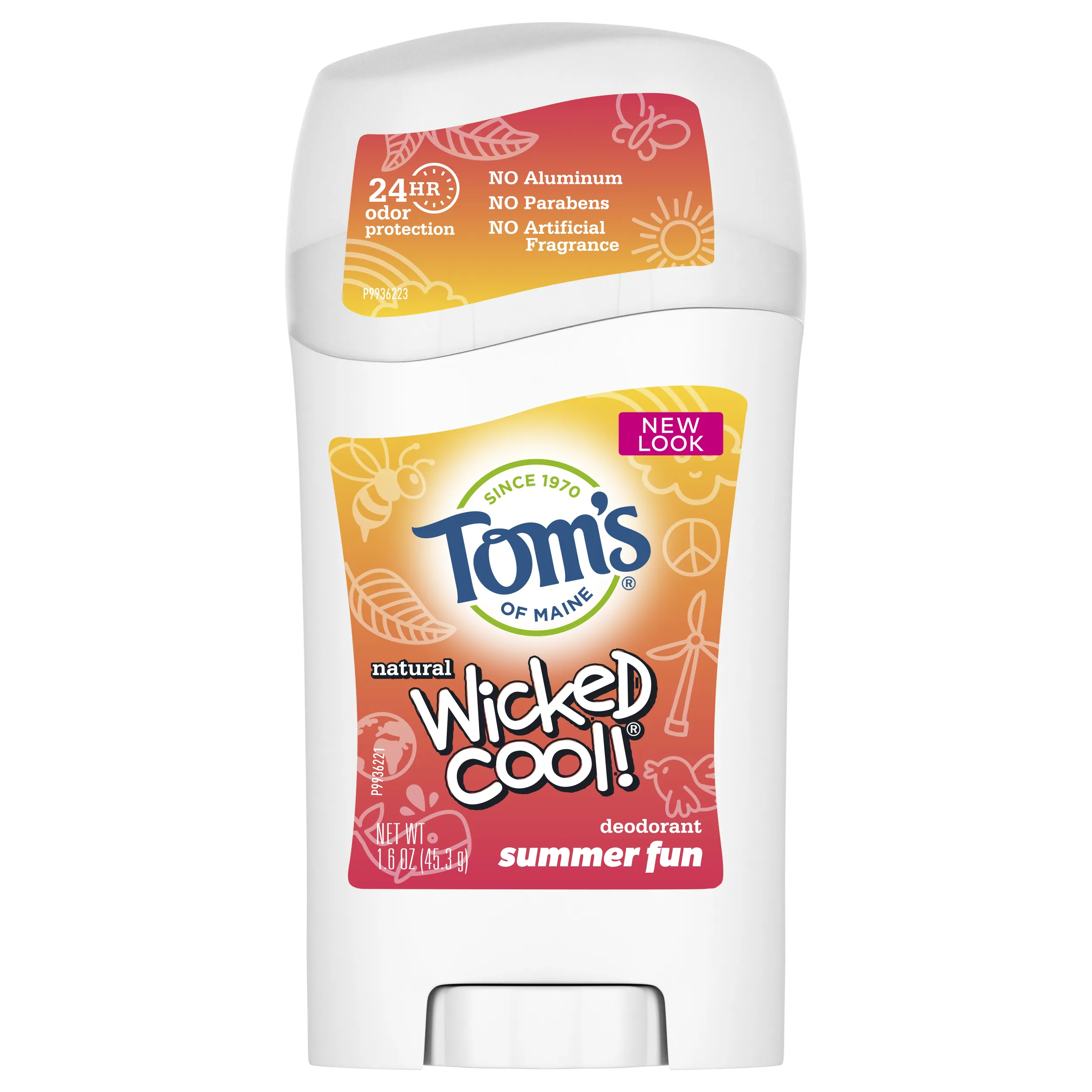 Aluminum-Free Wicked Cool Natural Deodorant for Kids