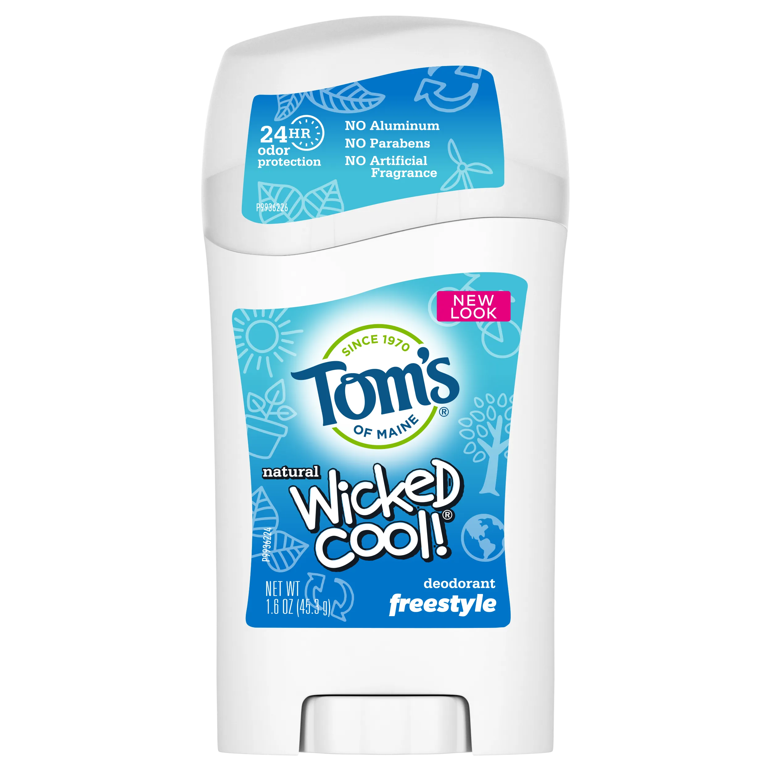 Aluminum-Free Wicked Cool Natural Deodorant for Kids