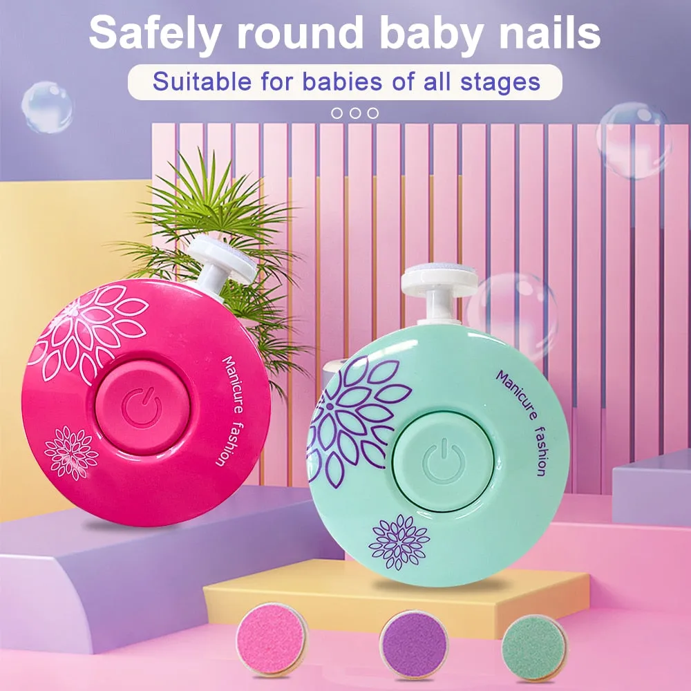 Beauty New Baby Electric Nail Trimmer Kids Nail Polisher