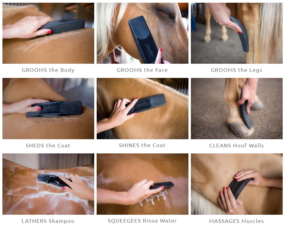 Betty's Best StripHair Gentle Groomer - Horse and Pet Duo