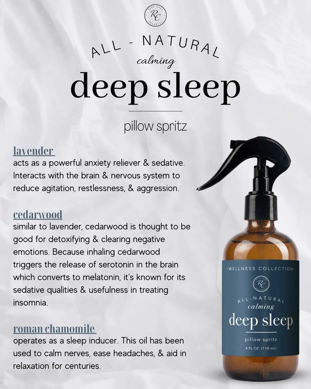 DEEP SLEEP PILLOW SPRITZ | 4 oz