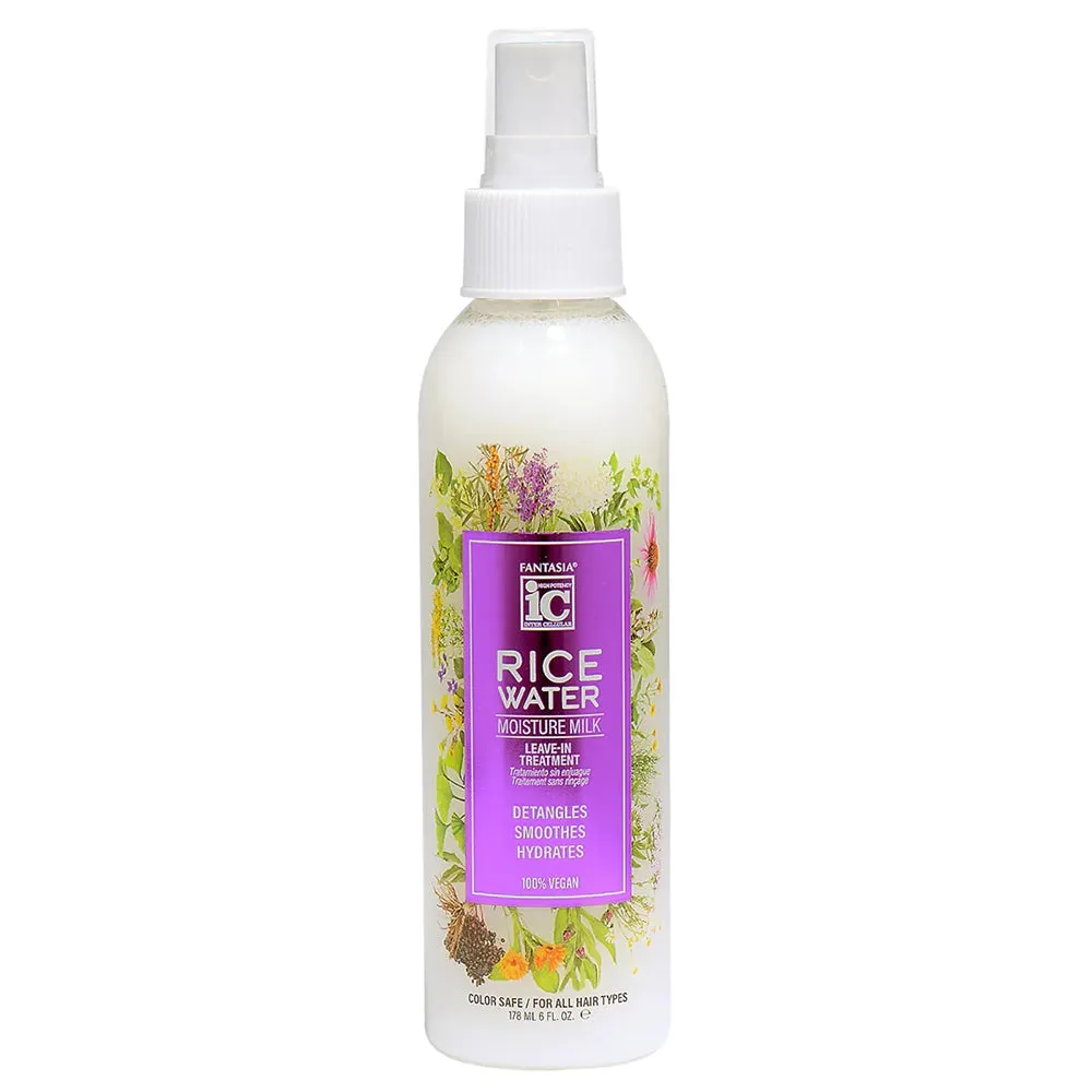 Fantasia IC Rice Water Moisture Milk Leave-in Treatment 6 oz