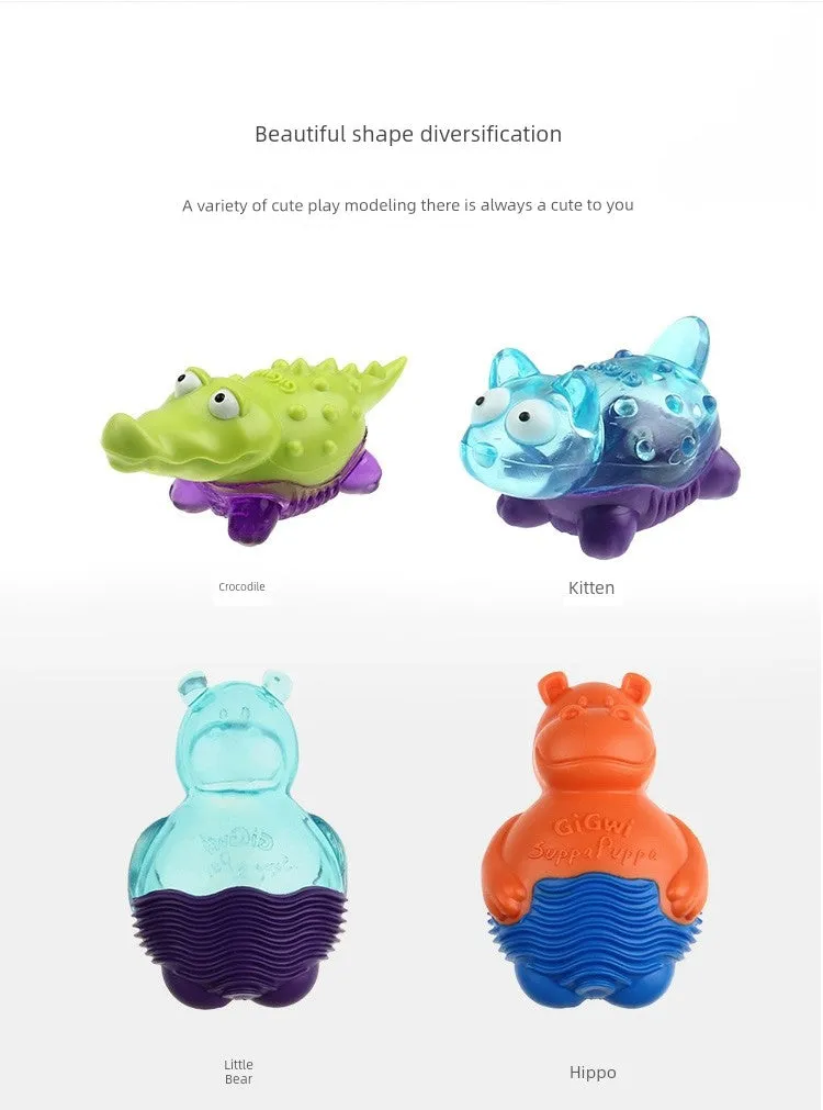 Gigwi Expensive for Dog Toy Q Doll Dog Puppies Molar Long Lasting Rubber Sounding Pet Toy Relieving Stuffy Handy Gadget
