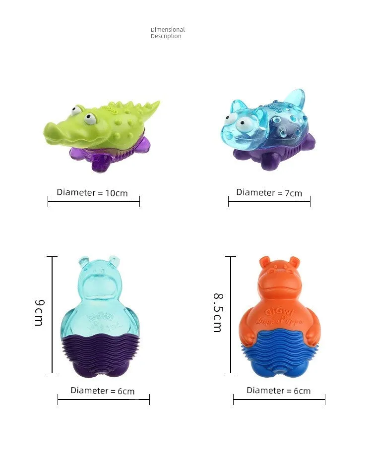 Gigwi Expensive for Dog Toy Q Doll Dog Puppies Molar Long Lasting Rubber Sounding Pet Toy Relieving Stuffy Handy Gadget
