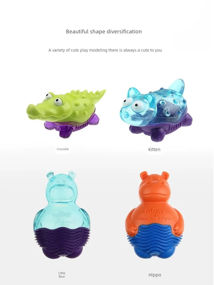 Gigwi Expensive for Dog Toy Q Doll Dog Puppies Molar Long Lasting Rubber Sounding Pet Toy Relieving Stuffy Handy Gadget