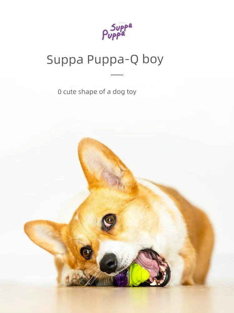 Gigwi Expensive for Dog Toy Q Doll Dog Puppies Molar Long Lasting Rubber Sounding Pet Toy Relieving Stuffy Handy Gadget