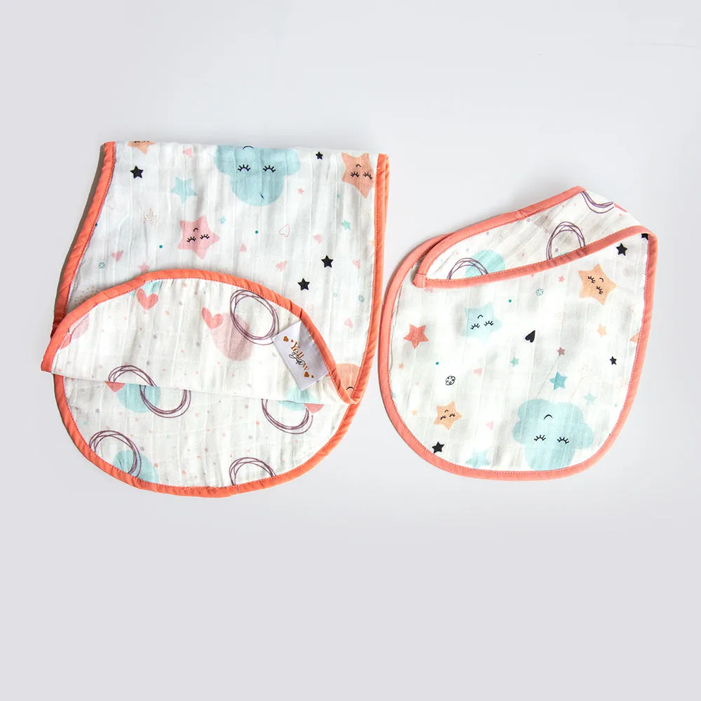In The Sky Muslin Essentials - Set Of 6