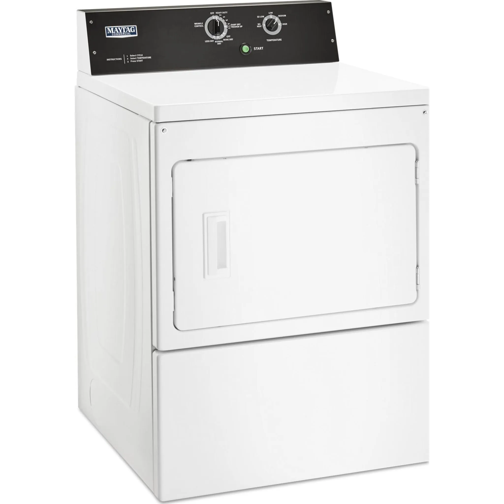Maytag 7.4 cu. ft. COMMERCIAL-GRADE RESIDENTIAL DRYER (YMEDP575GW)