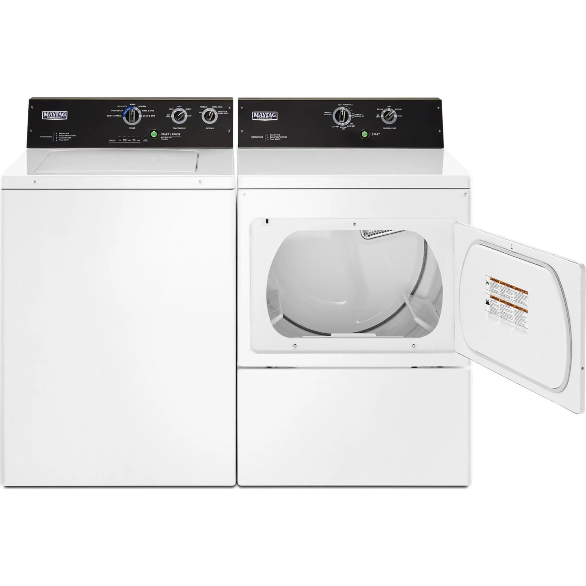 Maytag 7.4 cu. ft. COMMERCIAL-GRADE RESIDENTIAL DRYER (YMEDP575GW)