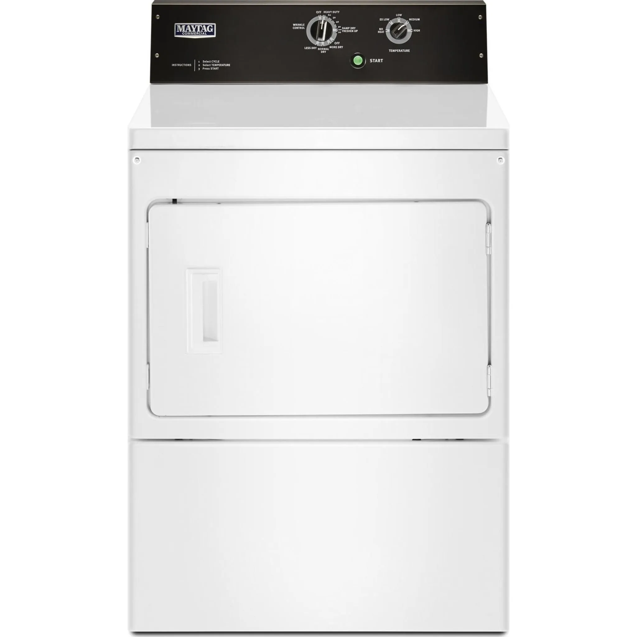 Maytag 7.4 cu. ft. COMMERCIAL-GRADE RESIDENTIAL DRYER (YMEDP575GW)