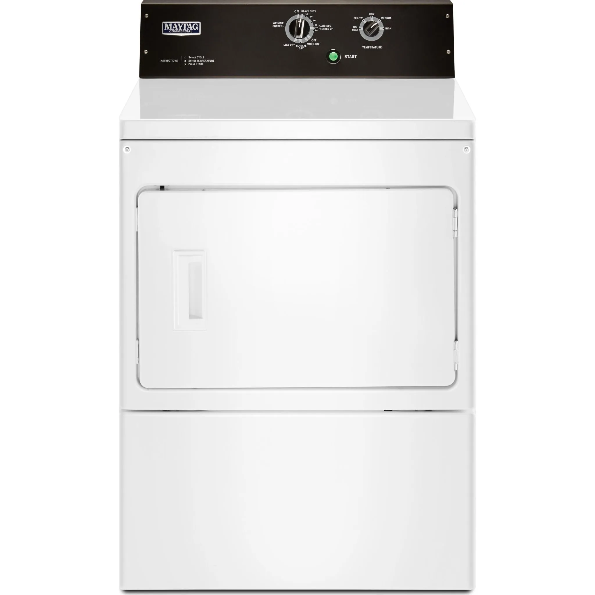 Maytag 7.4 cu. ft. COMMERCIAL-GRADE RESIDENTIAL DRYER (YMEDP575GW)