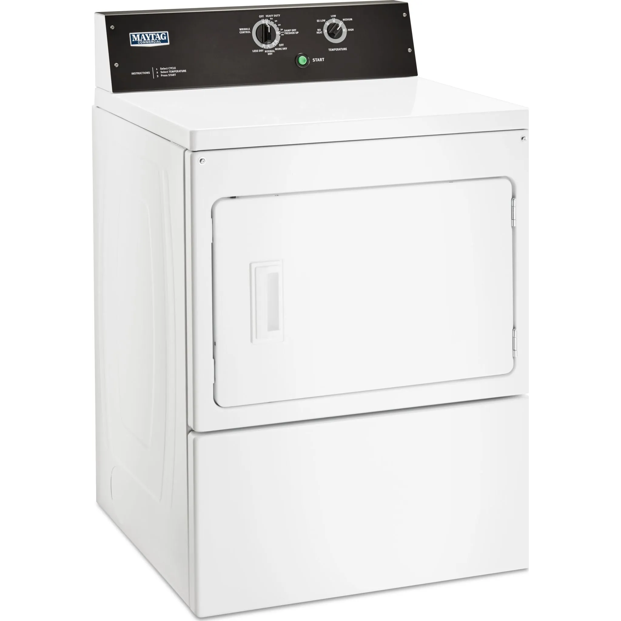 Maytag 7.4 cu. ft. COMMERCIAL-GRADE RESIDENTIAL DRYER (YMEDP575GW)
