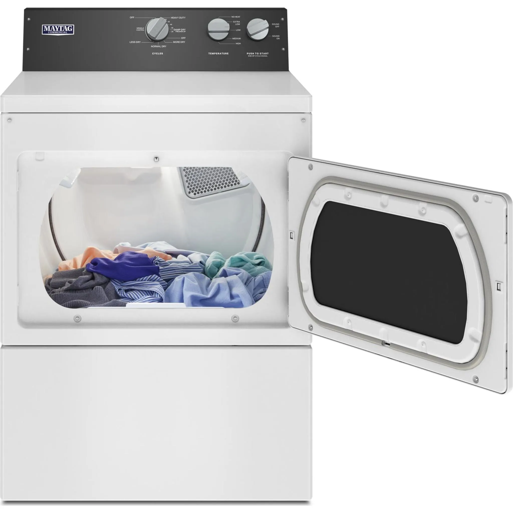 Maytag Commercial-Grade Residential Dryer - 7.4 cu. ft. (YMEDP586GW)