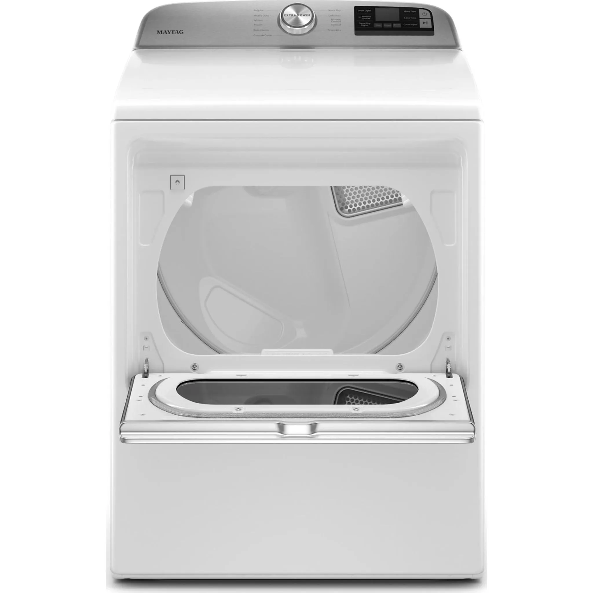 Maytag Smart Top Load Electric Dryer with Extra Power Button - 7.4 cu. ft. (YMED6230HW)