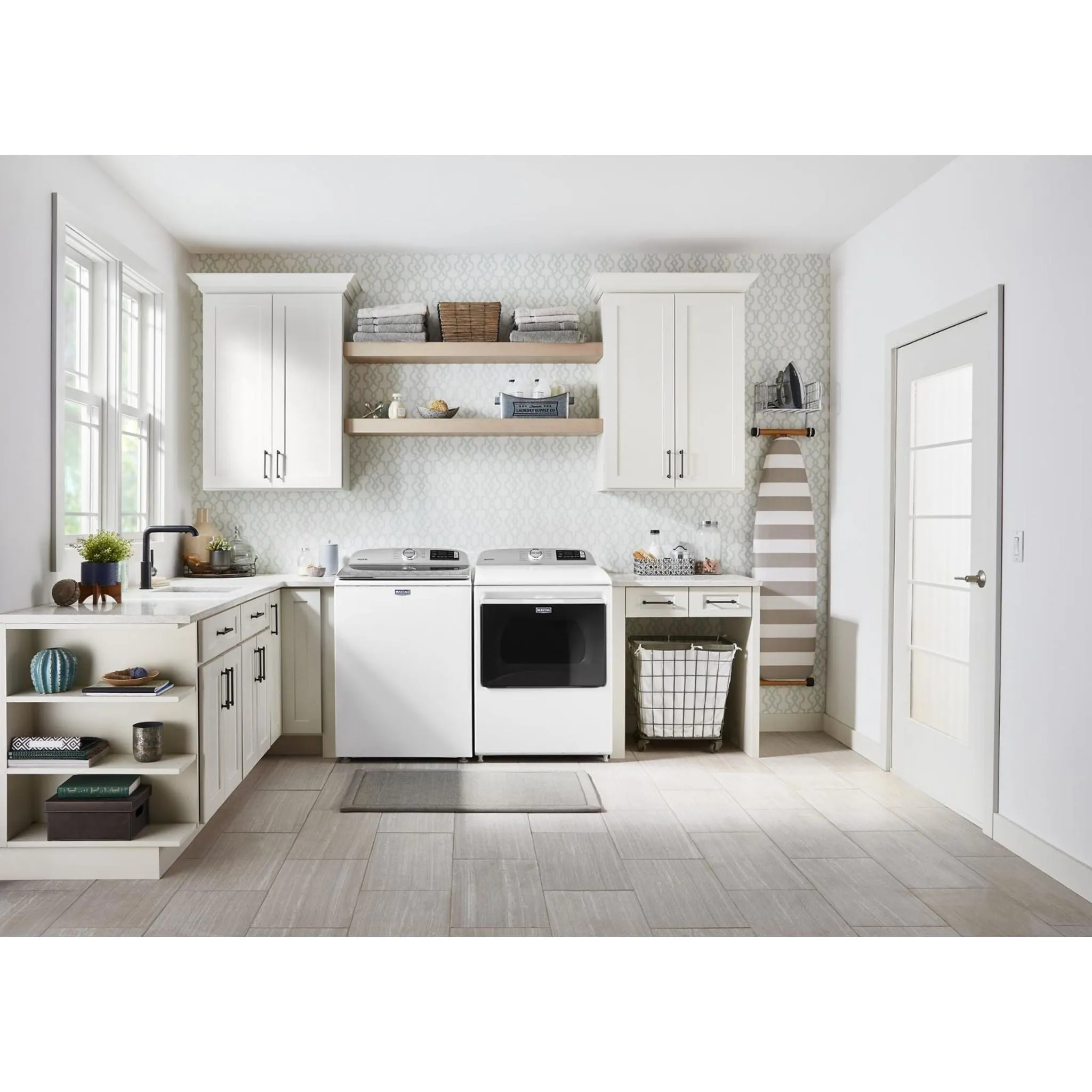 Maytag Smart Top Load Electric Dryer with Extra Power Button - 7.4 cu. ft. (YMED6230HW)