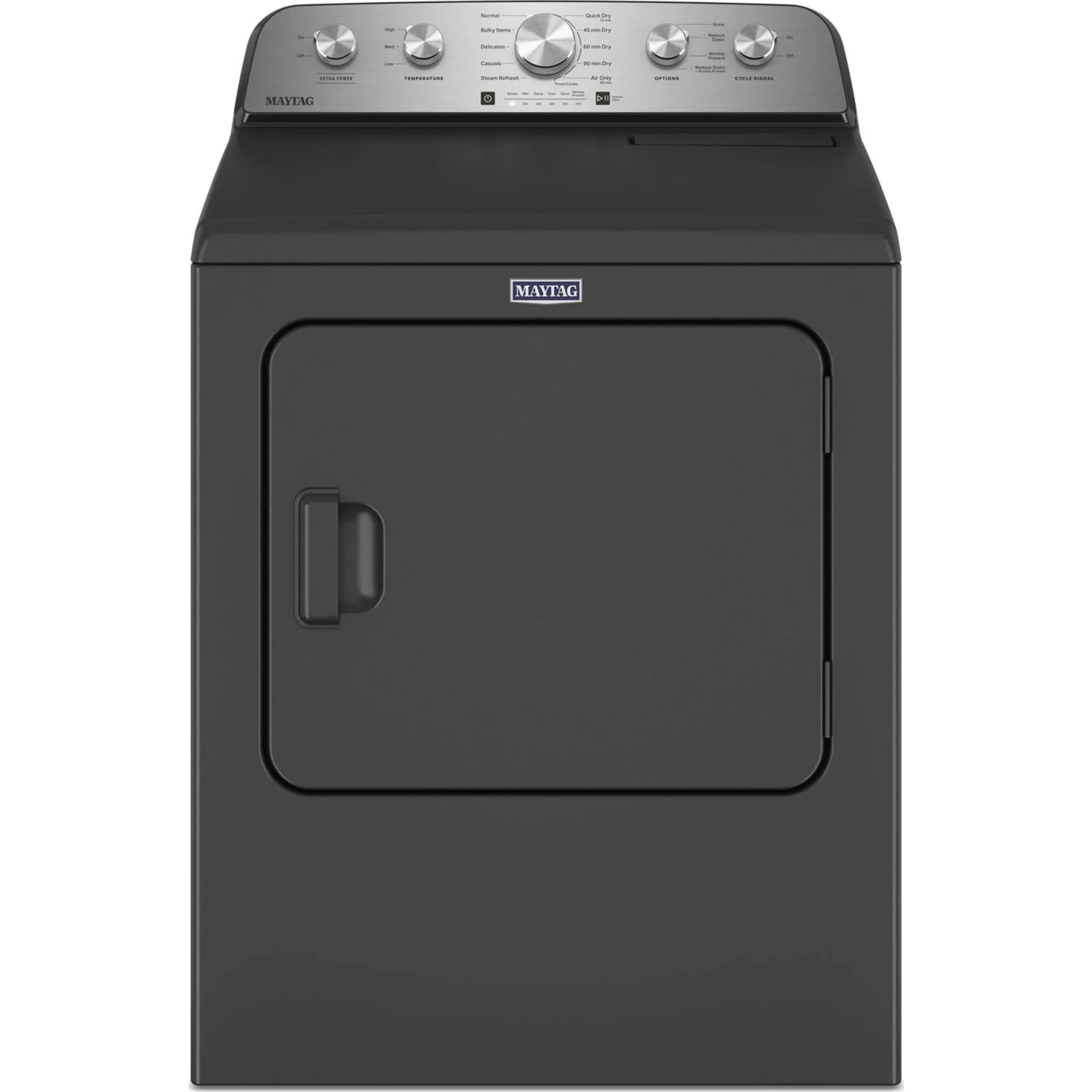 Maytag Top Load Gas Dryer with Steam-Enhanced Cycles - 7.0 cu. ft. (MGD5430PBK)