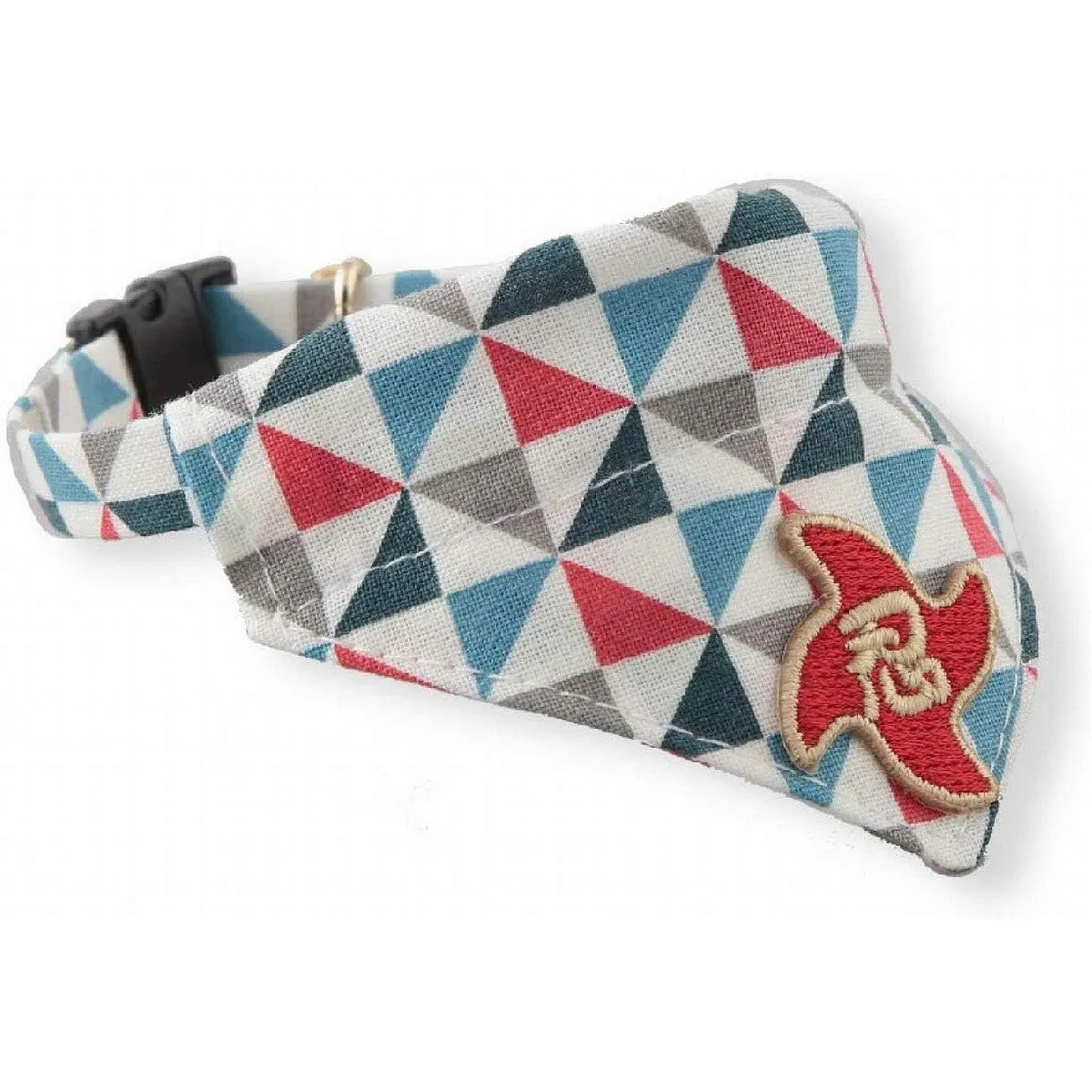 Necoichi Ninja Cat Bandana Collar Blue