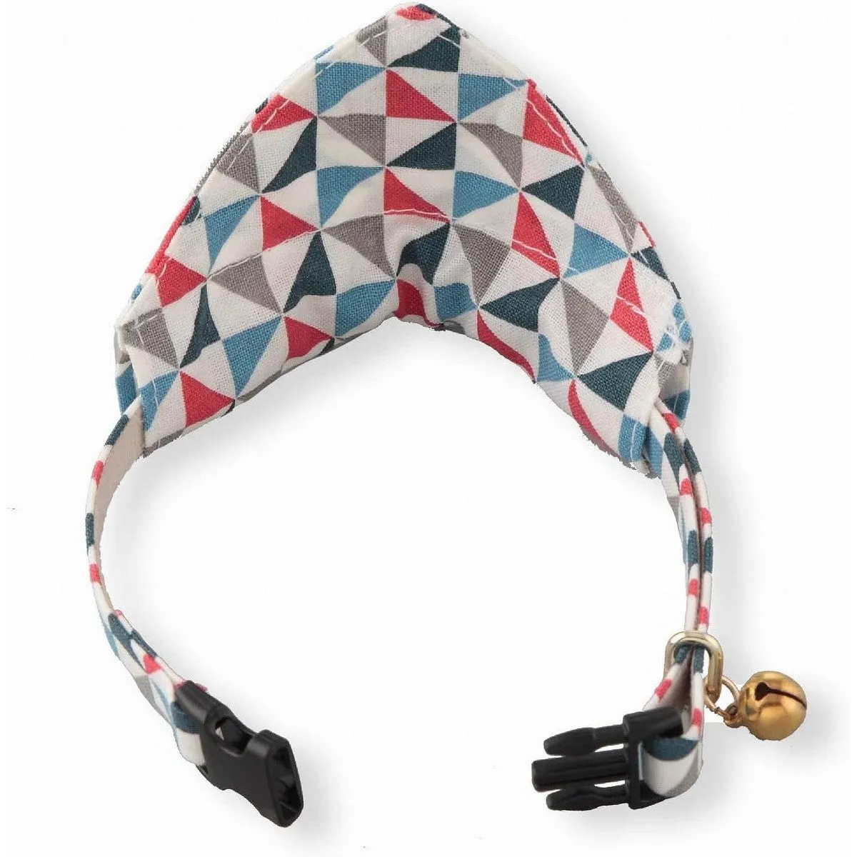 Necoichi Ninja Cat Bandana Collar Blue
