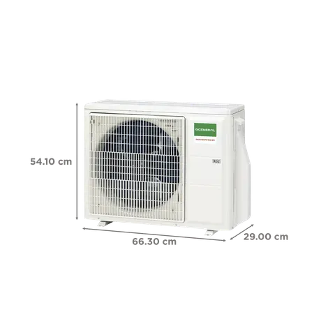 O General 1.5 Ton 3 Star ASGG18CPAB-B Inverter Split AC | Free Standard Installation