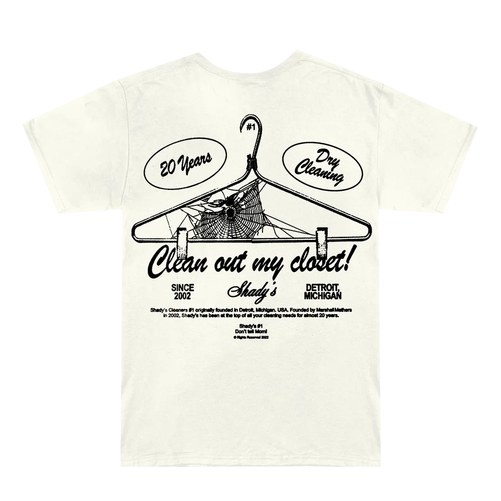 SHADY CLEANERS T-SHIRT (CREAM)
