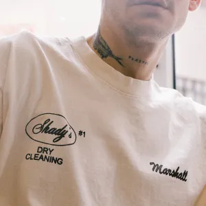 SHADY CLEANERS T-SHIRT (CREAM)