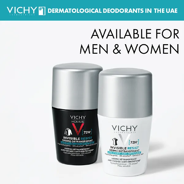 Vichy - Invisible Resist Dermo Deperspirant 72H Roll On For Women