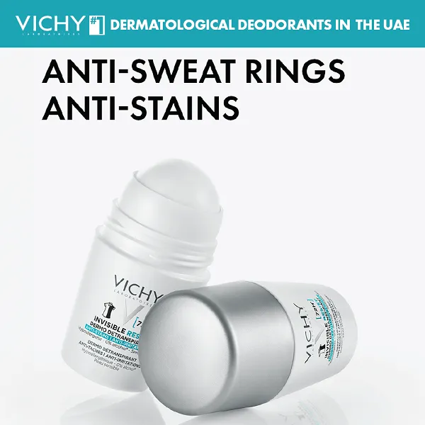 Vichy - Invisible Resist Dermo Deperspirant 72H Roll On For Women